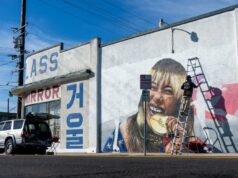 Zlatá olympijská medailistka na korčuliach Alysa Liu inšpiruje novú nástennú maľbu v Gardene Zlatá olympijská medailistka na korčuliach Alysa Liu inšpiruje novú nástennú maľbu v Gardene