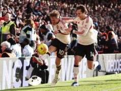 Zmysel osudu, ktorý videl, že pomalý Liverpool porazil Foresta a priblížil sa k miestam v Lige majstrov Alexis Mac Allister vystrelil z Liverpoolu vpredu na Forest (Getty)