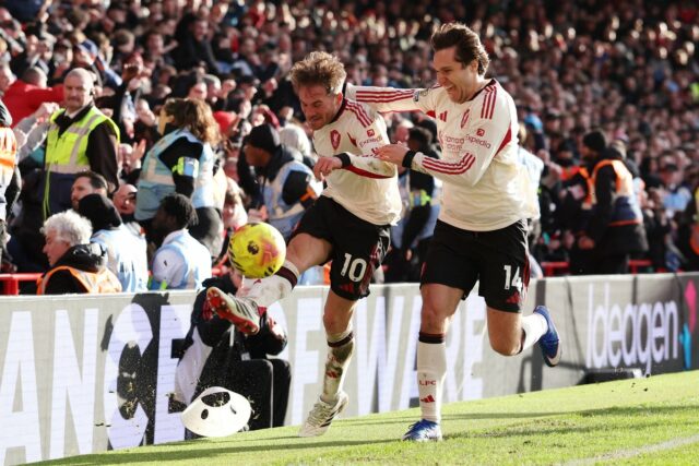 Zmysel osudu, ktorý videl, že pomalý Liverpool porazil Foresta a Alexis Mac Allister vystrelil z Liverpoolu vpredu na Forest (Getty)