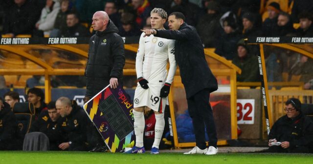 Liam Rosenior a Alejandro Garnacho