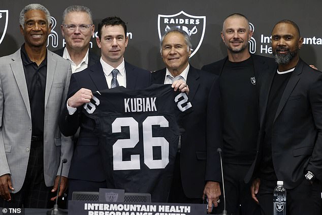 Zoznámte sa s mužom, ktorý stojí za obrovským hazardom Toma Klint Kubiak sa po víťazstve v Super Bowle ujal funkcie hlavného trénera Las Vegas Raiders