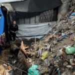 „Potkany nám prebehnú po tvárach“: Vysídlení z Gazy nútení žiť na zamorenej pôde | Izraelsko-palestínsky konflikt