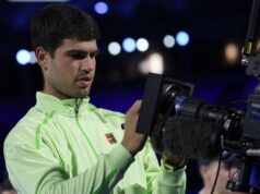 „Práca dokončená“: Správa z kamery Carlosa Alcaraza zhŕňa „legendárny“ grandslam kariéry Carlos Alcaraz pridal titul na Australian Open, aby dokončil svoju sadu majorov (Getty Images)