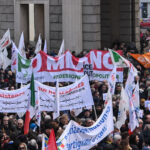 „Žiadny ľad v Taliansku“: Stovky ľudí protestovali proti nasadeniu na zimné olympijské hry | zimné olympijské hry