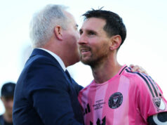 80 miliónov dolárov Lionel Messi je dôvodom, prečo majiteľ Interu Miami potrebuje sponzorov „svetovej triedy“. 80 miliónov dolárov Lionel Messi je dôvodom, prečo majiteľ Interu Miami potrebuje sponzorov „svetovej triedy“.