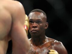 Adesanya vs Pyfer: Čas začiatku, karta a ako sledovať zápas UFC v Seattli Bývalý dvojnásobný šampión strednej váhy UFC Israel Adesanya (Getty Images)