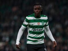 Ako môže letný príchod do Chelsea 44 miliónov libier naštrbiť nádeje Arsenalu na trofej, keďže sa potvrdilo zvýšenie zranení Geovany Quenda zo Sporting CP počas zápasu fázy MD5 Ligy majstrov UEFA 2025/26 medzi Sporting Clube de Portugal a Club Brugge KV na Estadio Jose Alvalade 26. novembra 2025 v Lisabone, Portugalsko