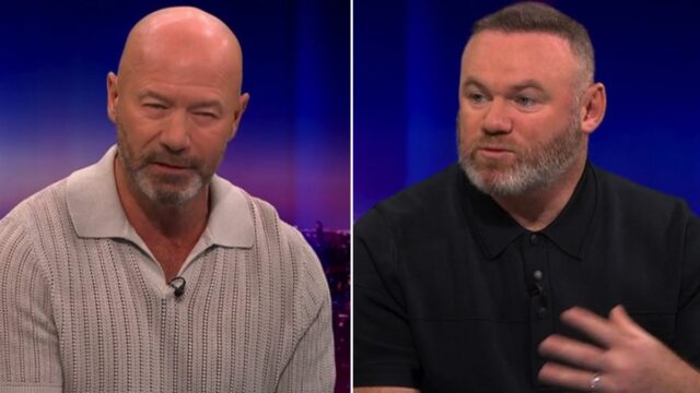 Alan Shearer a Wayne Rooney uchvátili po tom, čo odhalili Chelsea bola v sobotu večer odbitá v Evertone