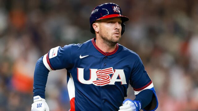 Alex Bregman rozpráva prejav Navy SEAL WBC, česť reprezentovať USA Alex Bregman rozpráva prejav Navy SEAL WBC, česť reprezentovať USA