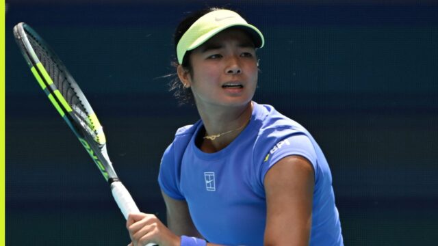 Alex Eala hovorí po ťažkej strate, keď odpovedá na otázku „nátlak“.
