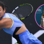 Hostiteľka Sky Sports Tennis Gigi Salmon