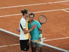 Alexander Zverev sa po poslednom víťazstve pripojil k Federerovi, Djokovičovi, Nadalovi a Murraymu v exkluzívnom klube Foto Julian Finney/Getty Images pre Laver Cup