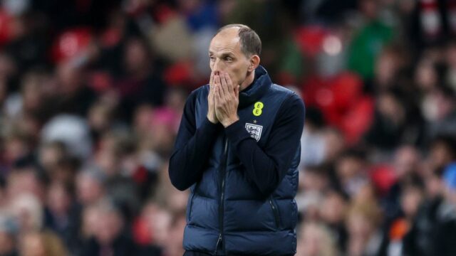 Thomas Tuchel prvýkrát videl, ako jeho Angličania prehrali vo Wembley