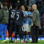 Arbeloa ťahá Antonia Rudigera preč od Pepa Guardiolu