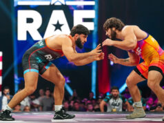 Arman Tsarukyan, Georgio Poullas odvetný zápas v zápase iba v podaní Download app from appStore