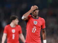 Arsenal čelí dvojitému úderu Noniho Maduekeho, keď sa objavia informácie o zranení anglickej hviezdy Noni Madueke odskočil počas piatkovej remízy Anglicka s Uruguajom 1:1