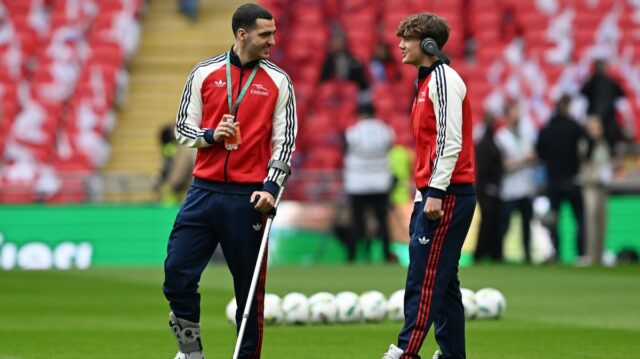 Arsenal dostal aktuálne informácie o zranení Mikela Merina po finálovom vývoji Carabao Cupu
