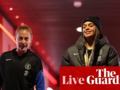 Arsenal proti Chelsea: štvrťfinále Ligy majstrov žien, prvý zápas – naživo | Liga majstrov žien Arsenal proti Chelsea: štvrťfinále Ligy majstrov žien, prvý zápas – naživo | Liga majstrov žien