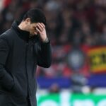 Mikel Arteta vyzerá skľúčene