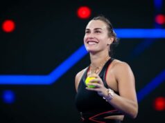 Aryna Sabalenka teraz po boku Sereny Williamsovej a Martiny Navrátilovej v elitnom klube WTA Foto: Phil Walter/Getty Images