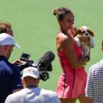 Aryna Sabalenka, vírusové šteniatko Ash zdieľa špeciálnu oslavu Indian Wells