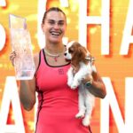 Sabalenková získala svoj tretí titul zo štyroch turnajov v tejto sezóne, keď prehrala iba finále Australian Open s Elenou Rybakinou (AP)