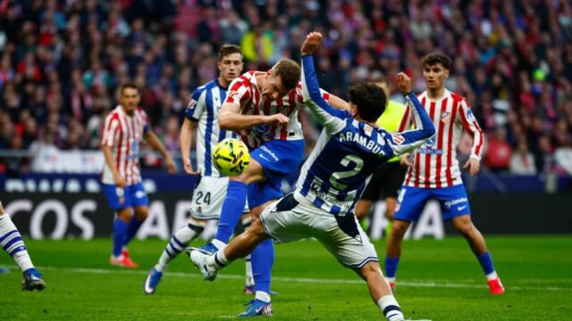Atlético Madrid predstihuje Real Sociedad v napínavej záverečnej ukážke Copa del Rey
