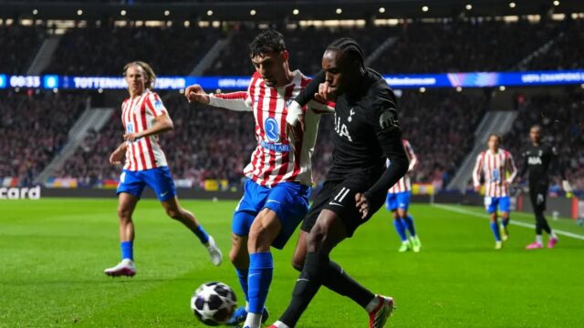 Atlético prebehlo scénou sebazničenia Tottenhamu v prvej etape
