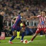 Barcelona vs Atlético Madrid, Copa del Rey.