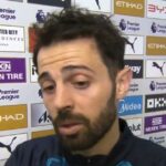 Bernardo Silva v pozápasovom rozhovore