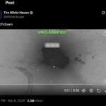 Biely dom použil video z futbalových hitov NFL a NCAA prestrihnuté medzi zábermi z Iránu