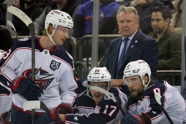 NHL: Columbus Blue Jackets v New York Rangers