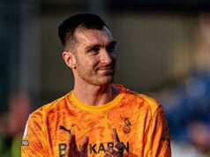 Brankár Oldhamu Hudson oči čistého konta Brankár Oldhamu Hudson oči čistého konta