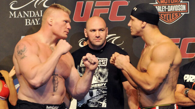 Brock Lesnar a Dana White