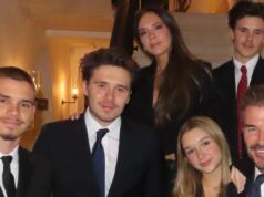Brooklyn Beckham oslavuje narodeniny, keď David a Victoria zasiahli brutálnu dávku reality Romeo Beckham, Brooklyn Beckham, Victoria Beckham, Cruz Beckham, Harper Beckham a David Beckham