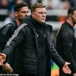 Budúcnosť Eddieho Howea v Newcastle je pred turbulentným letom na pochybách – a klub by mohol predať Sandra Tonaliho alebo Anthonyho Gordona, aby získal prostriedky, ak sa nedostanú do Ligy majstrov