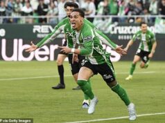 Bývalý flop Man United Antony skóroval, ale neskôr sa dostal do konfliktu s zúrivými fanúšikmi Real Betis po tom, čo v Seville vyfúkli vedenie 2:0 Antony otvoril skóre Realu Betis v nedeľňajšom derby zápase proti Seville