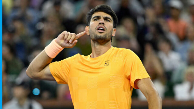 Carlos Alcaraz je unavený z hrania Rogera Federera každé kolo
