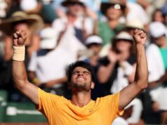 Carlos Alcaraz sa pripojil k Stefanovi Edbergovi a Jannikovi Sinnerovi so vzácnym tenisovým výkonom v Indian Wells Autor fotografie: Clive Brunskill/Getty Images