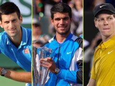 Carlos Alcaraz vs Jannik Sinner, hviezdy Novak Djokovič Carlos Alcaraz vs Jannik Sinner, hviezdy Novak Djokovič