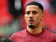 Časová os zranenia Williama Salibu bola potvrdená ako vyhlásenie o obrancovi Arsenalu Obranca Arsenalu William Saliba