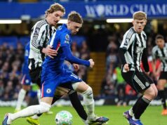 Chelsea dala jasný verdikt trestu Coleovi Palmerovi, keď Newcastle povedal o chybe Cole Palmer chcel pre Chelsea penaltu za faul Nicka Woltemadea z Newcastlu
