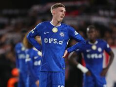 Chelsea sa učí novú cestu do kvalifikácie Ligy majstrov, ako vysvetľuje tabuľka koeficientov UEFA Cole Palmer z Chelsea vyzerá skľúčene počas zápasu osemfinále 26. kola UEFA Ligy majstrov 2025/26 medzi Chelsea FC a Paris Saint-Germain FC na Stamford Bridge 17. marca 2026 v Londýne v Anglicku