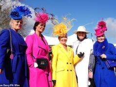 Cheltenham Festival LIVE: Tipy a výsledky z Ladies Day ako L’Eau Du Sud a Majborough hviezdy v Champion Chase Návštevníci pretekov v druhý deň festivalu Cheltenham 2026 na dostihovej dráhe Cheltenham. Dátum snímky: streda 11. marca 2026. PA Foto. Fotografický kredit by mal znieť: Adam Davy/PA Wire.OBMEDZENIA: Použitie podlieha obmedzeniam. Iba redakčné použitie, žiadne komerčné použitie bez predchádzajúceho súhlasu držiteľa práv.