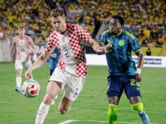 Chorvátsko porazilo Kolumbiu 2:1 v prípravnom zápase na majstrovstvá sveta vo futbale Chorvátsko porazilo Kolumbiu 2:1 v prípravnom zápase na majstrovstvá sveta vo futbale