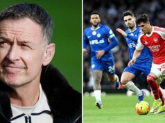 Chris Sutton označil Pedra Neta za „idiota“ po červenej karte pri prehre Chelsea s Arsenalom Pedro Neto z Chelsea dostal červenú kartu od rozhodcu Darrena Englanda počas zápasu Premier League medzi Arsenalom a Chelsea na Emirates Stadium...