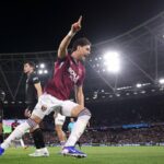 Bývalý obranca Arsenalu Konstantinos Mavropanos získal bod pre West Ham proti Man City (Bradley Collyer/PA) (PA Wire)