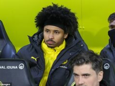 Cieľom Man United „zadrháva podpis novej zmluvy s Borussiou Dortmund“, pretože čaká na „snový“ prestup do Premier League Predpokladá sa, že cieľ Manchestru United Karim Adeyemi bude držať Borussiu Dortmund