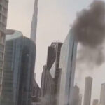 Čierny dym po výbuchoch vo finančnej štvrti Dubaja | Finančné trhy