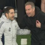 Nicolas Jover a Kasper Hjulmand prehodili pár slov na margo